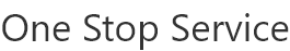 one stop